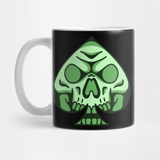 Skull ace of spades Mug